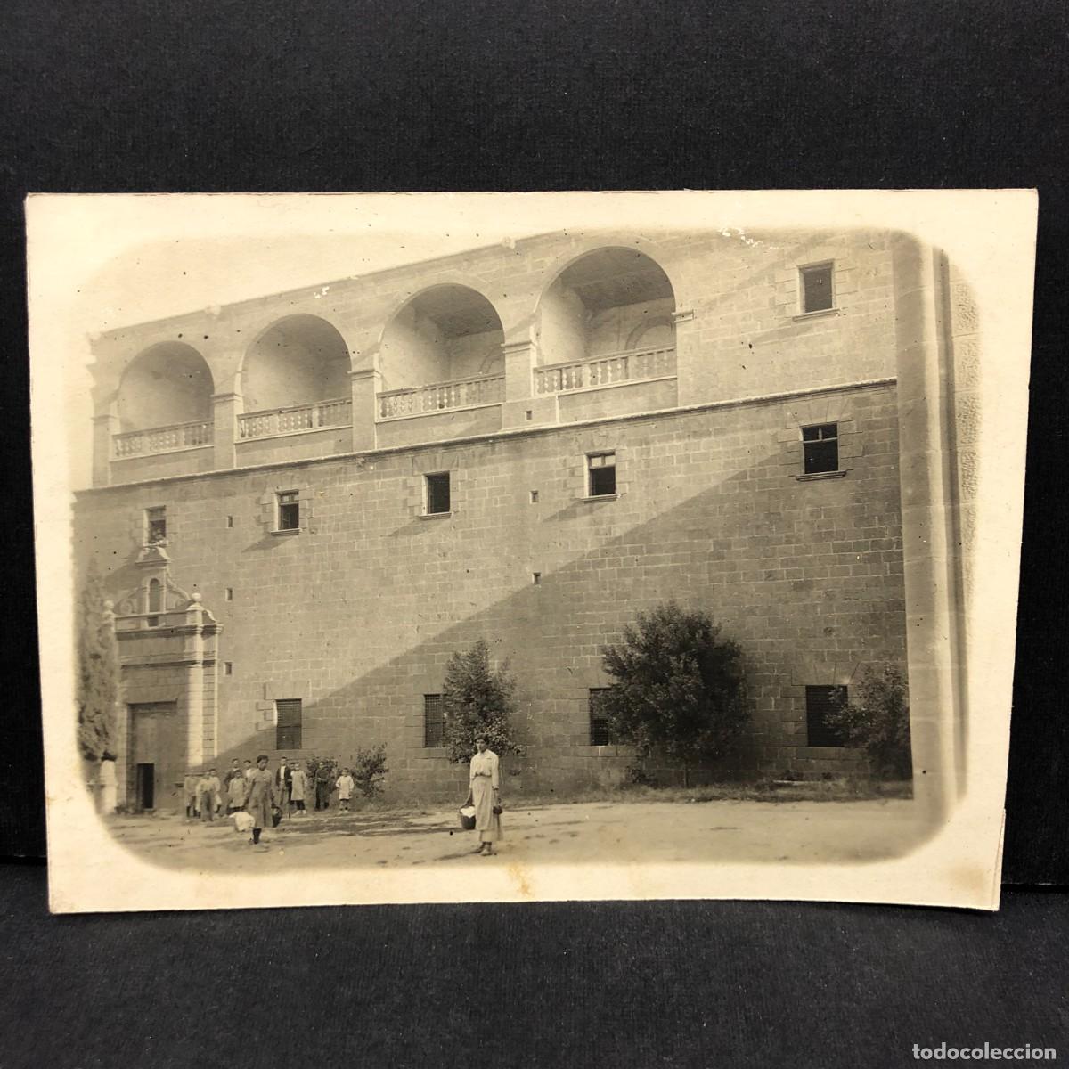 Fotograf&iacute;a antigua: ANTIGUA FOTOGRAFIA - FACHADA LATERAL SANTUARI DEL MIRACLE - RINER - SOLSON&Egrave;S - 11,5 X 8,5 CM / 5451