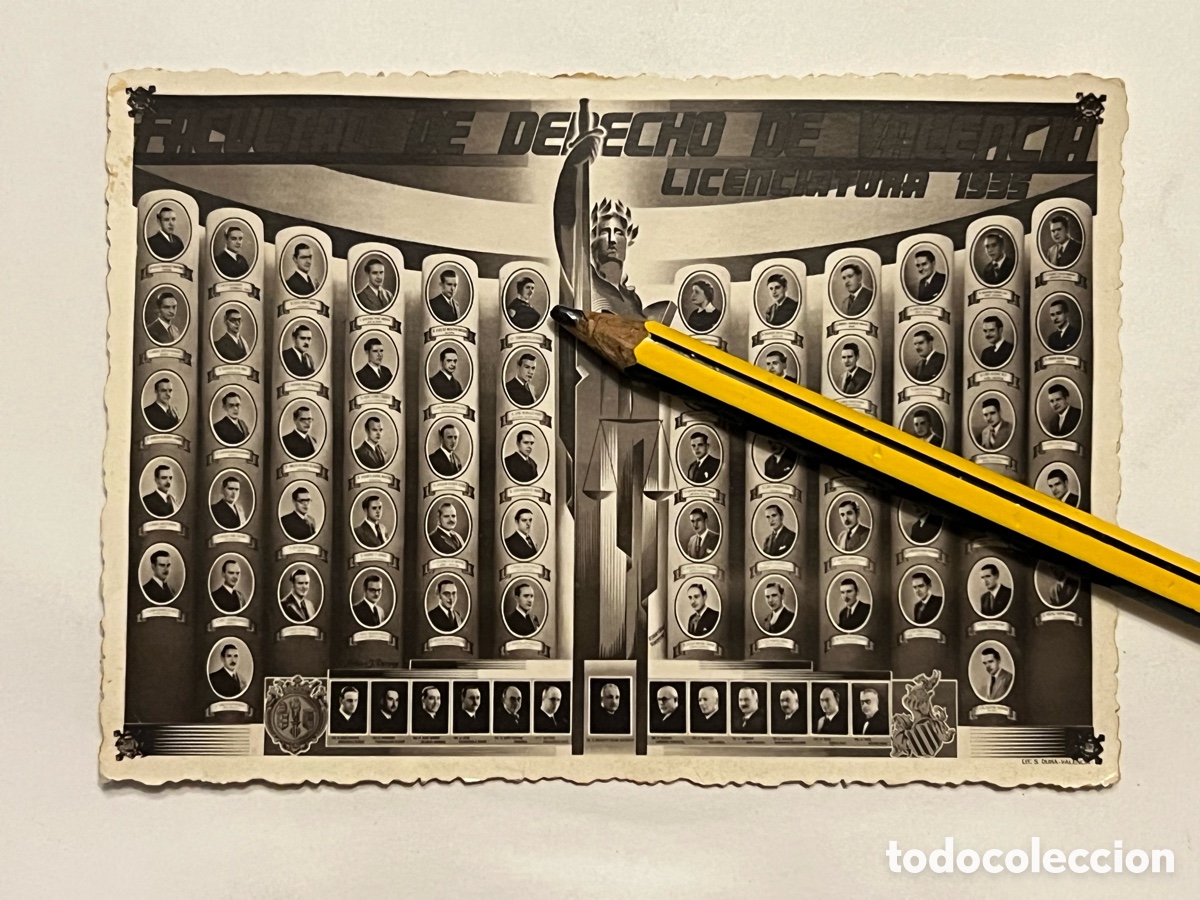 Fotograf&iacute;a antigua: VALENCIA EN LA II REP&Uacute;BLICA. Orla Facultad de Derecho. Tiempos convulsos (a.1935)