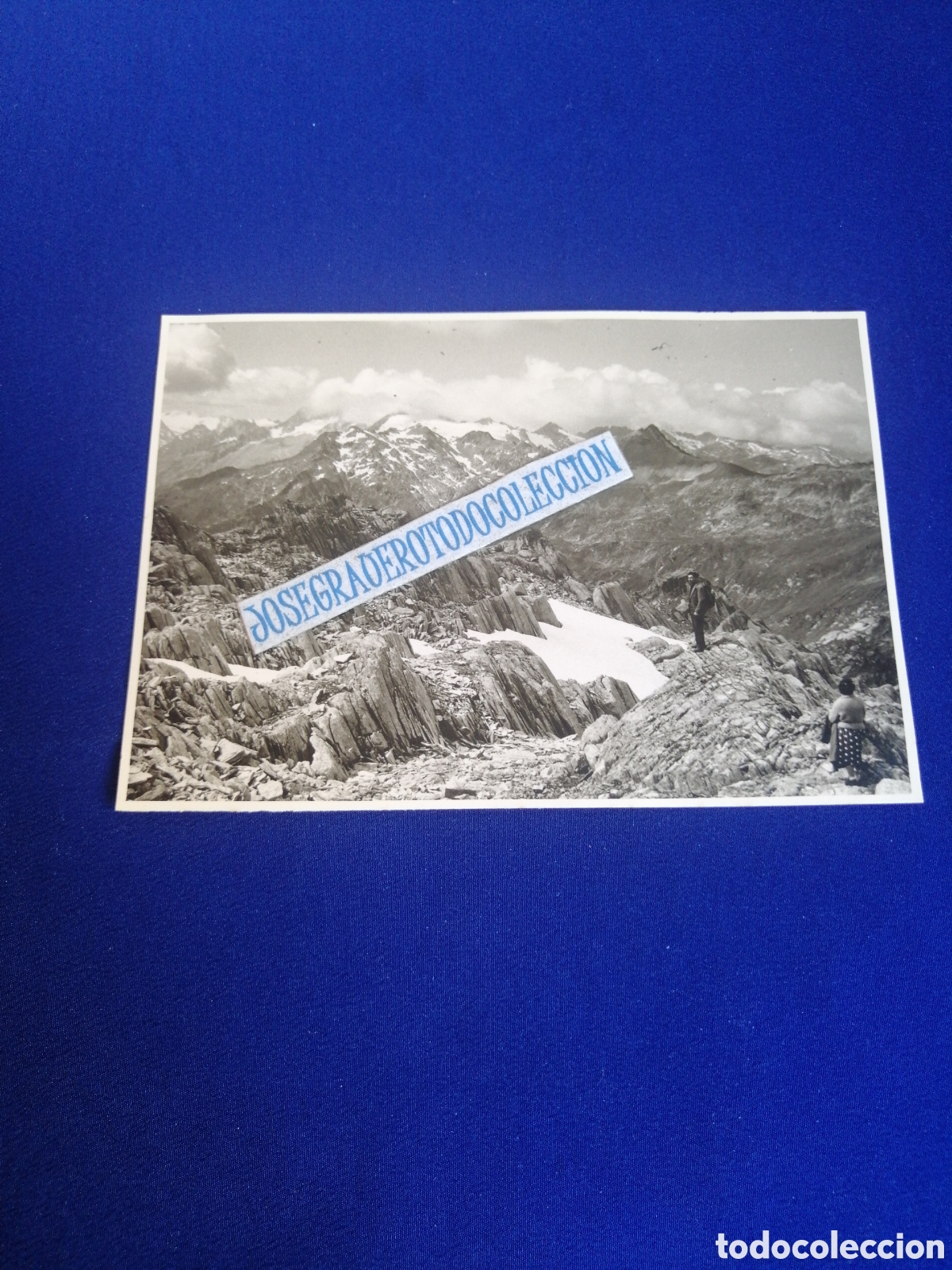 Fotograf&iacute;a antigua: SUIZA ALPES-ALPINISTAS - ALPINISMO FOTOGRAF&Iacute;A POSTAL ANTIGUA SIGLO PASADO