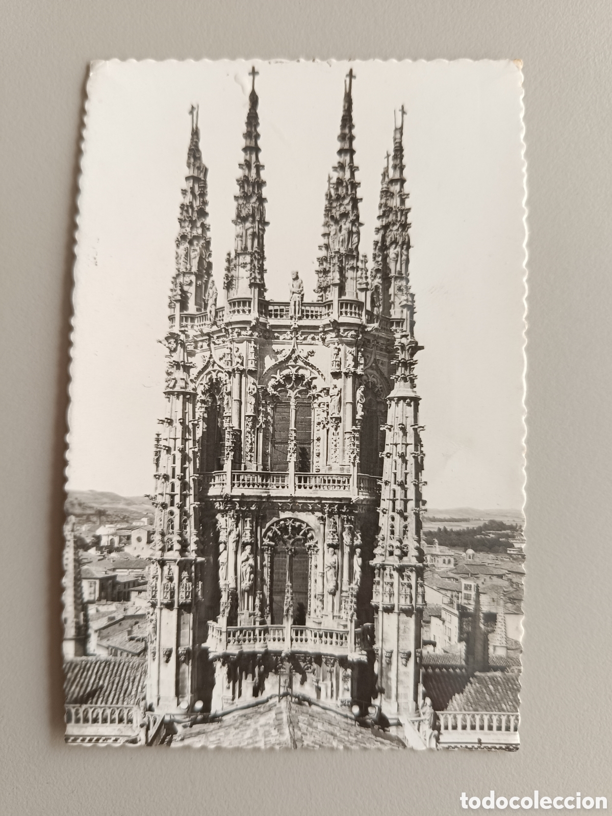 Fotograf&iacute;a antigua: Tarjeta postal n&deg; 47 Burgos catedral crucero. Ediciones Garc&iacute;a Garrabella