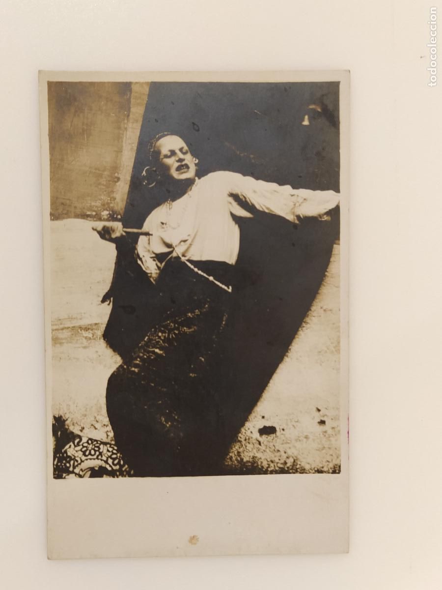 Fotograf&iacute;a antigua: BAILARIN EXTRAVAGANTE - FOTOGRAFICA - POSTAL ANTIGUA -(116.674)