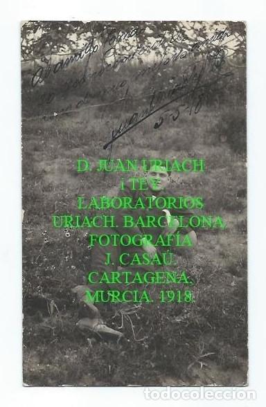 Fotograf&iacute;a antigua: D. JUAN URIACH i TEY. J. URIACH & C&Iacute;A. BARCELONA. FOTOGRAF&Iacute;A J. CASA&Uacute;. CARTAGENA, MURCIA.
