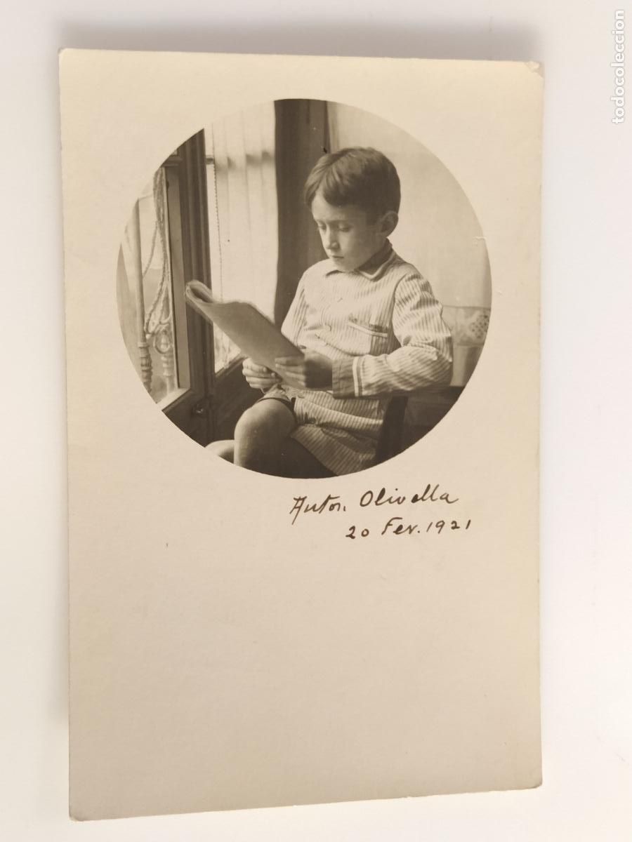 Fotograf&iacute;a antigua: ANTONI OLIVELLA - ANY 1921 - FOTOGRAFIA ANTIGUA -(116.773)
