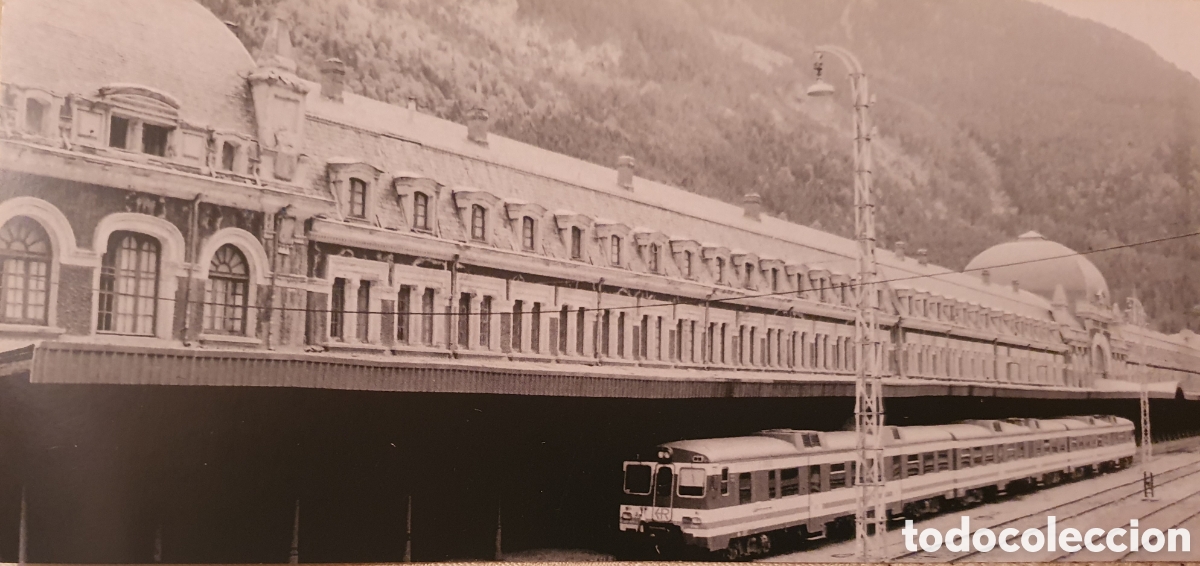Photographie ancienne: Estaci&oacute;n de Canfranc