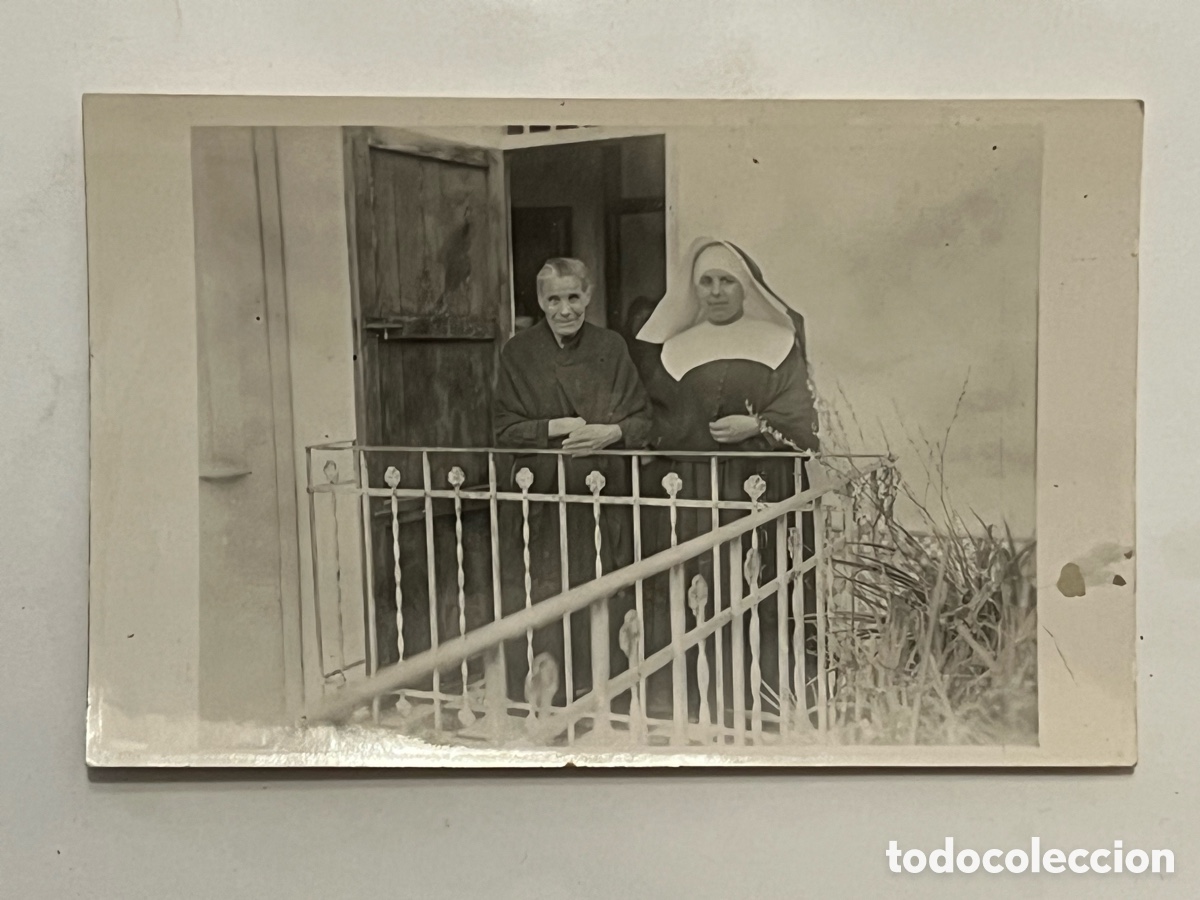 Photographie ancienne: BURRIANA. Fotograf&iacute;a les mongetes de Borriana. Resid&egrave;ncia per a gent gran (h.1950?) Med&iacute;das: 14 x 9