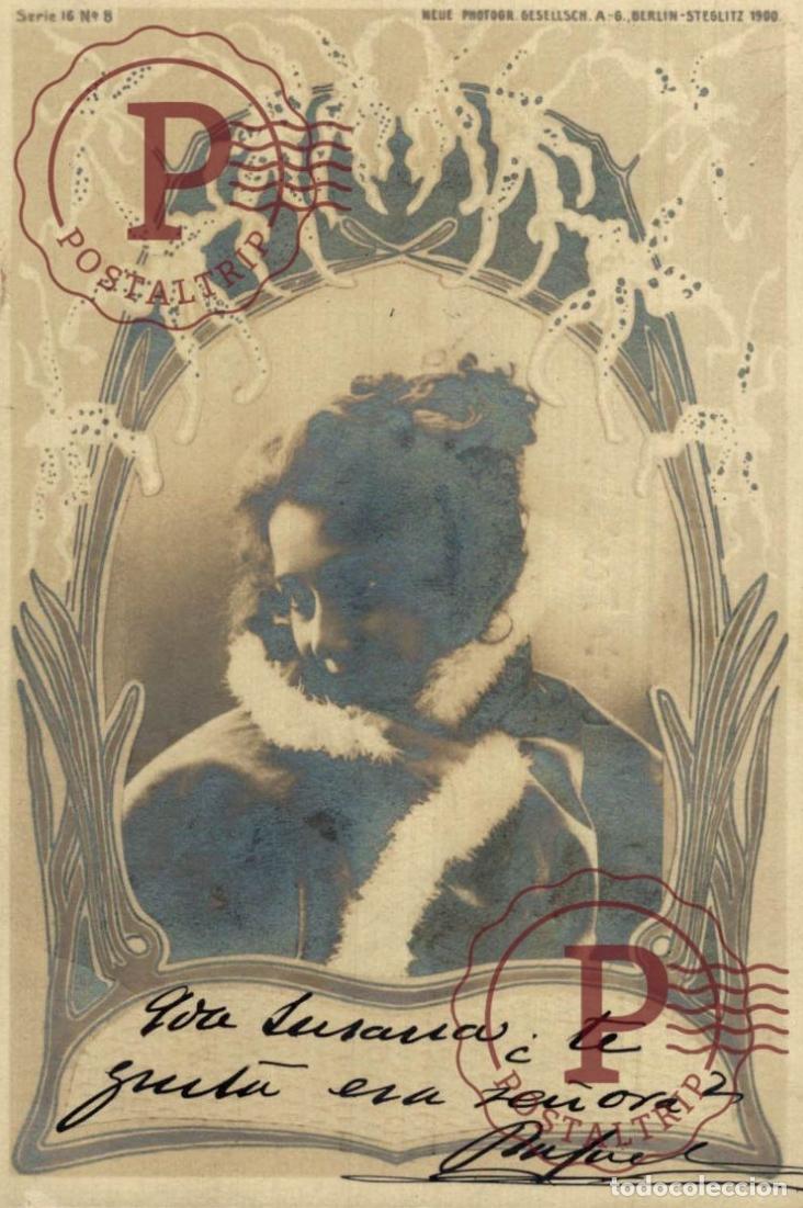 Fotograf&iacute;a antigua: MUJER. WOMAN. FEMME. RPPC. FOTOGRAFICA.