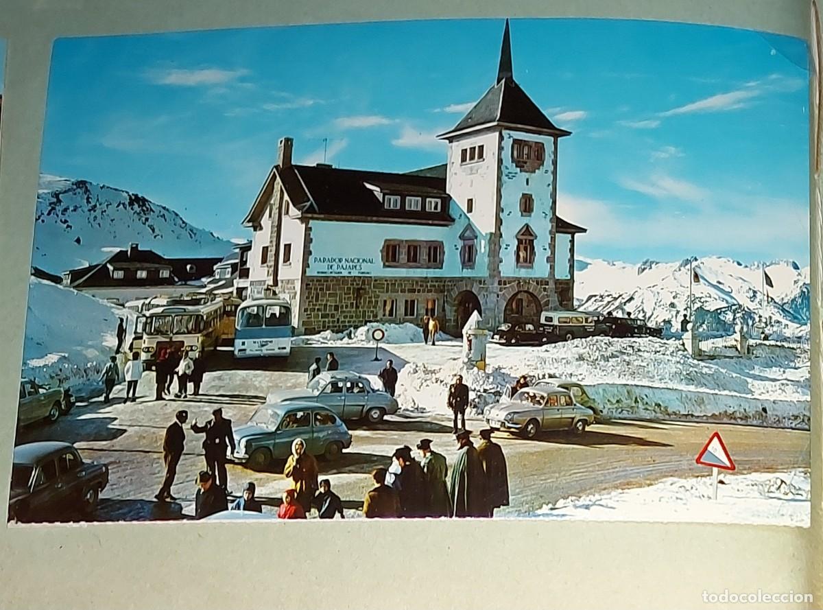 Fotograf&iacute;a antigua: TARJETA POSTAL DEL PARADOR NACIONAL DE PAJARES