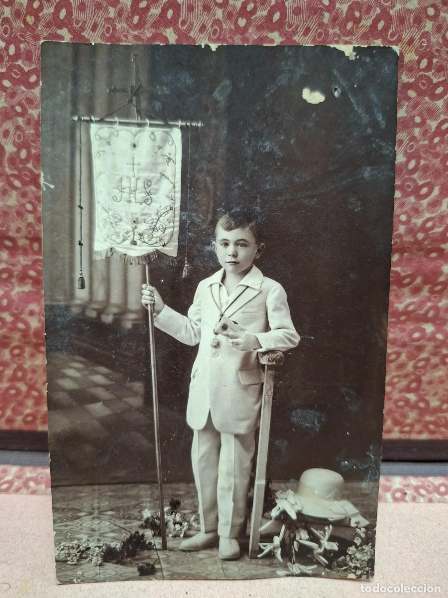 Fotograf&iacute;a antigua: ANTIGUA FOTOGRAFIA RETRATO SELLO VIDAL MURCIA