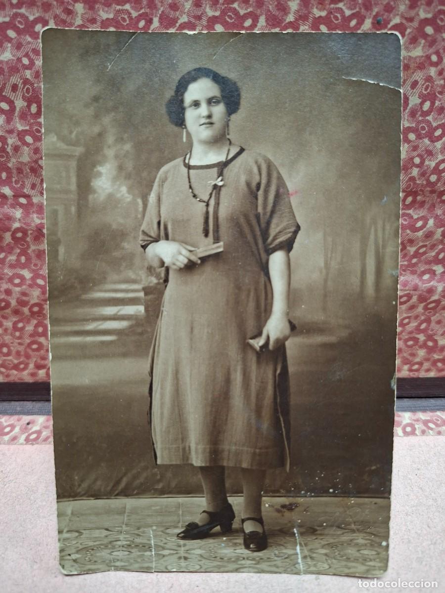 Fotograf&iacute;a antigua: ANTIGUA FOTOGRAFIA RETRATO SELLO VIDAL MURCIA