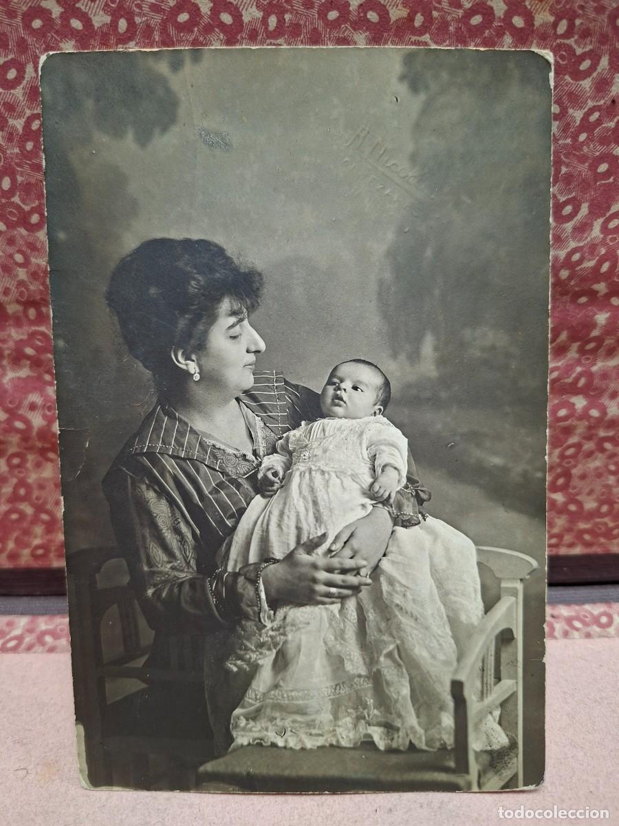 Fotograf&iacute;a antigua: ANTIGUA FOTOGRAFIA RETRATO SELLO A. NICOLAS ALGEZARES MURCIA