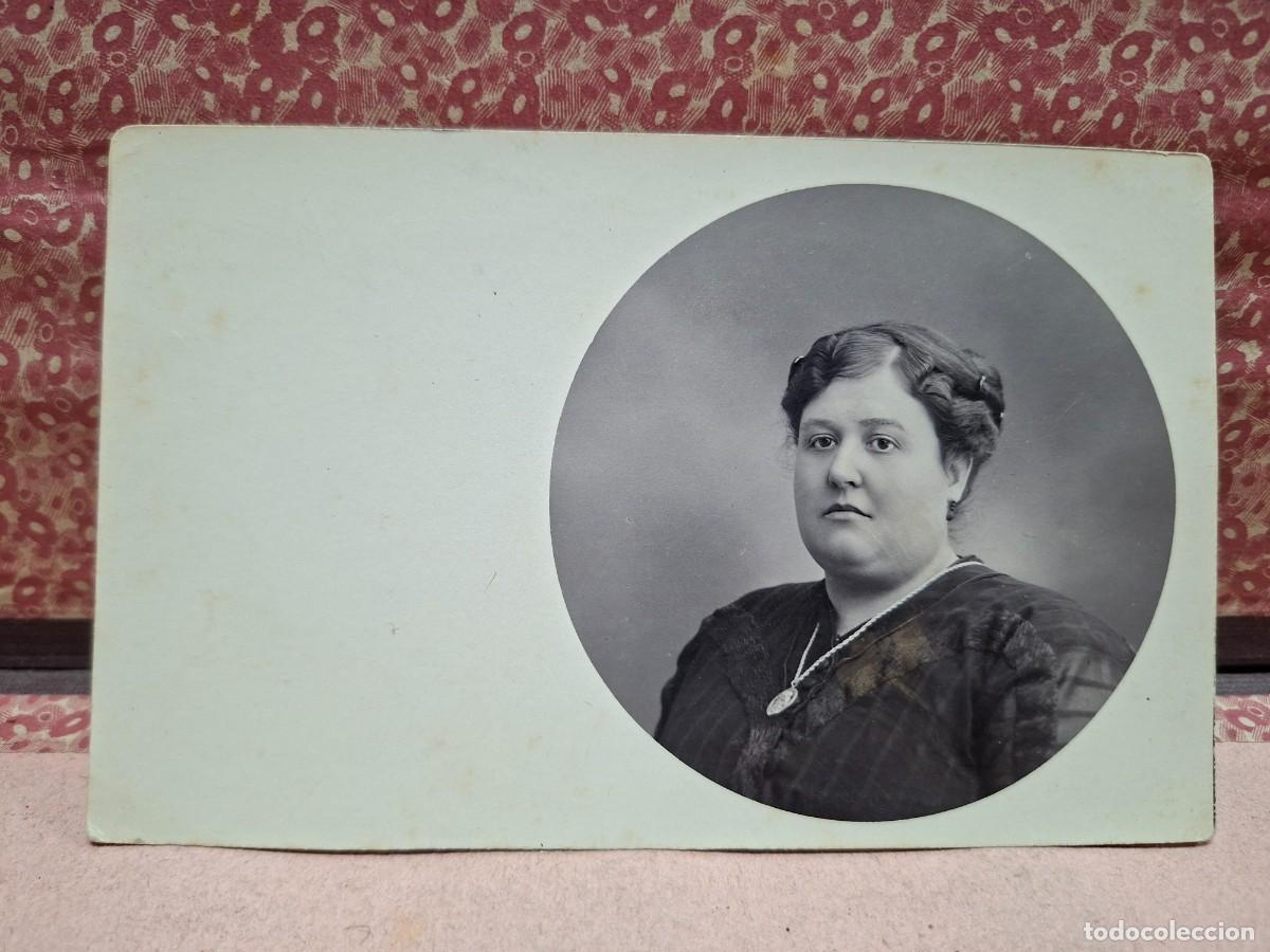 Fotograf&iacute;a antigua: ANTIGUA FOTOGRAFIA RETRATO SELLO A. NICOLAS HERMANOS MURCIA