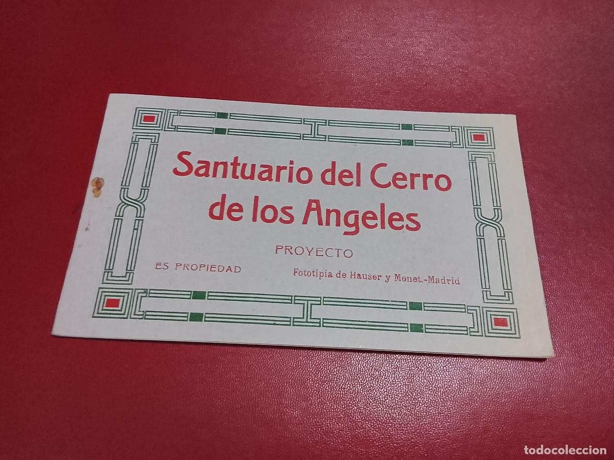 Fotograf&iacute;a antigua: Santuario del Cerro de los &Aacute;ngeles. Proyecto. Libro con 6 postales
