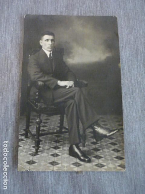 Fotograf&iacute;a antigua: LA HABANA CUBA RETRATO DE HOMBRE PINO FOTOGRAFO POSTAL FOTOGRAFICA