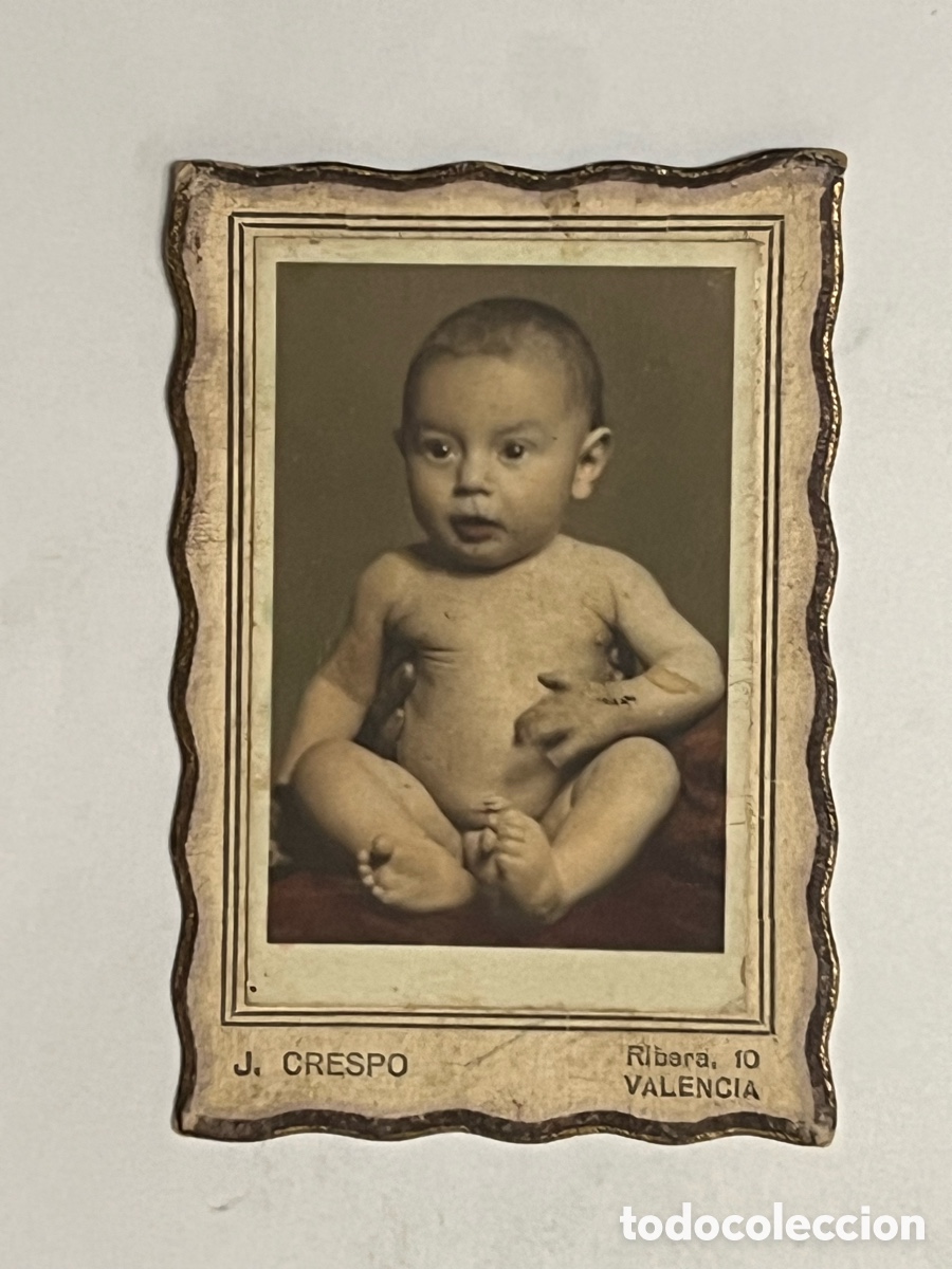 Fotograf&iacute;a antigua: NI&Ntilde;OS.. PePito y su pajarito al desnudo.. J. Crespo, fot&oacute;grafo (a.1943) Med&iacute;das: 5 x 7,5 cm.,