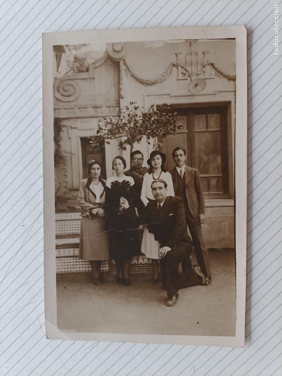 Fotograf&iacute;a antigua: 1931 Viveros, Valencia. Postal fotogr&aacute;fica, postal de &eacute;poca