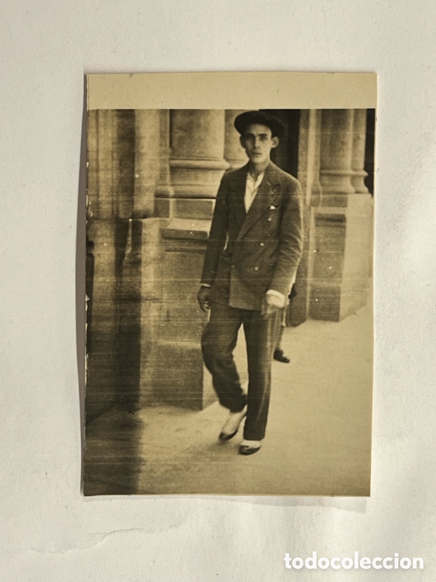 Fotograf&iacute;a antigua: MINUTEROS VALENCIA. El joven Isidoro (h.1930?)