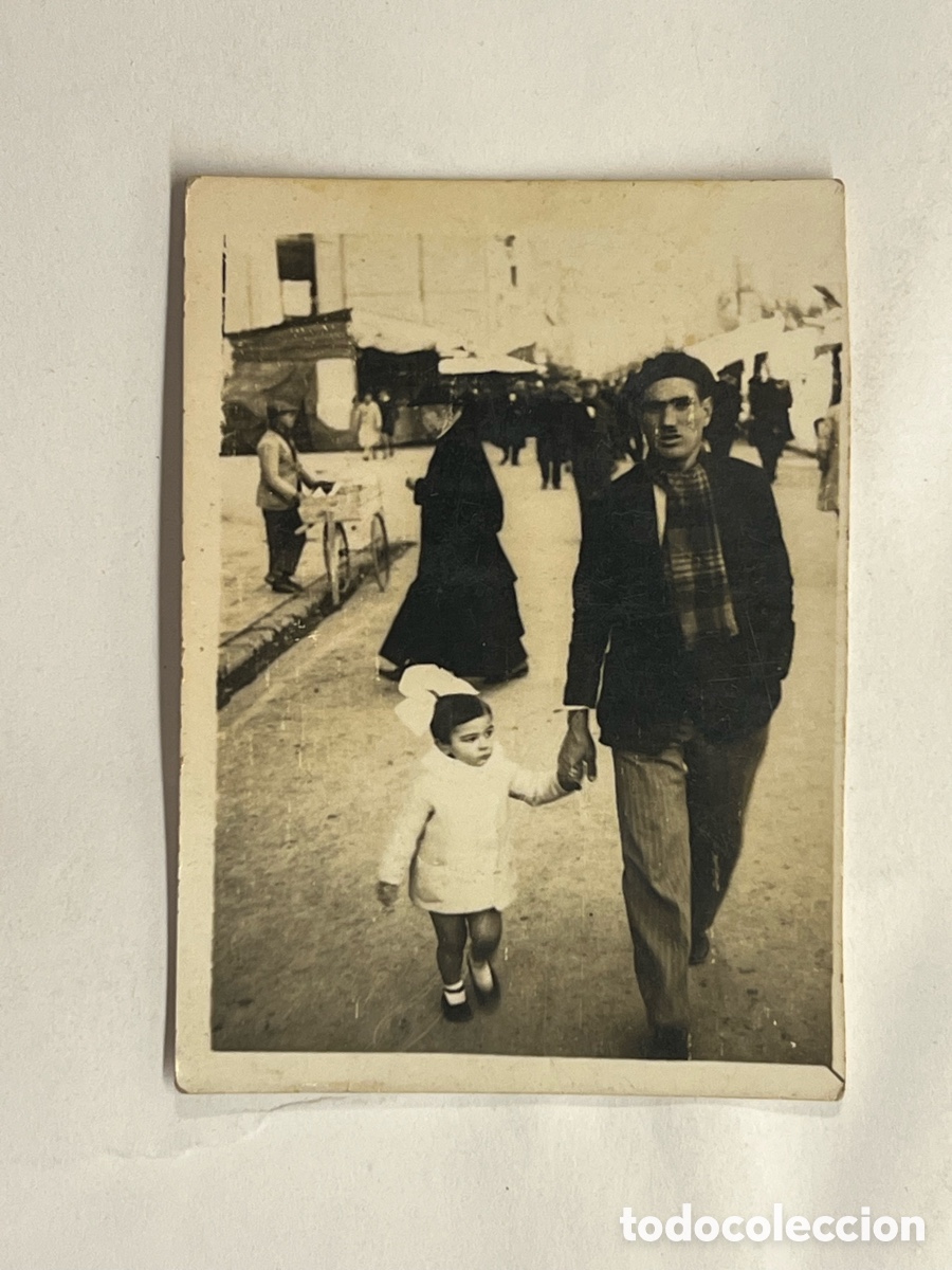 Fotograf&iacute;a antigua: MINUTEROS VALENCIA.. Feria de Julio.. Pre-Guerra Civil.. a&ntilde;os duros.. (h.1935?)