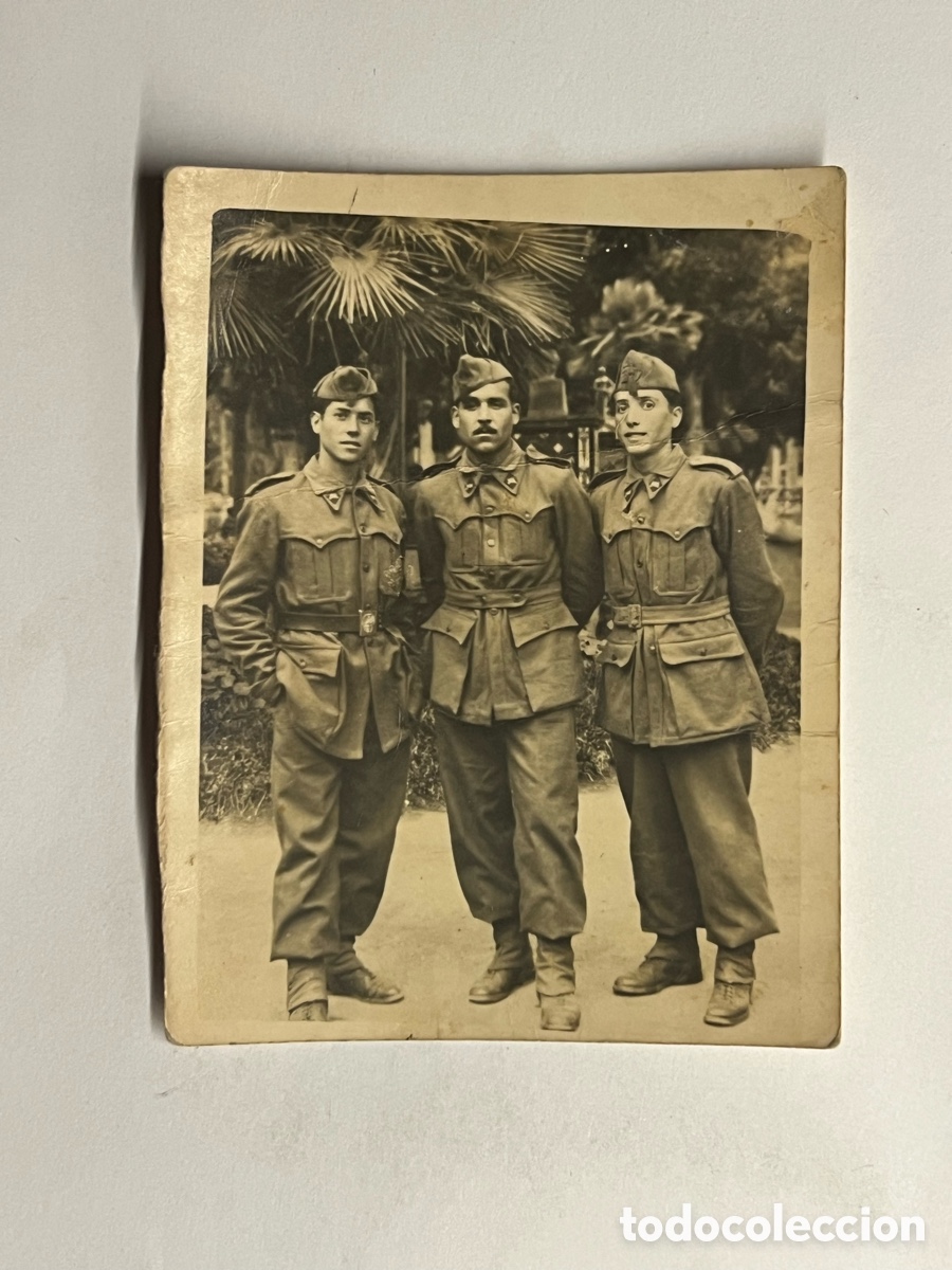 Fotograf&iacute;a antigua: MELILLA, Minuteros.. Fotograf&iacute;a Recuerdo de la Mili.. &Aacute;frica Espa&ntilde;ola (a.1949)