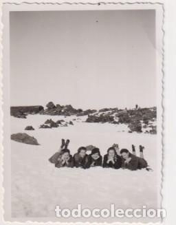 Alte Fotografie: Fotograf&iacute;a (8,5x6 c.) al Dorso: &iquest;Conoces por casualidad estas chicas? Tenerife, 2-1-1938