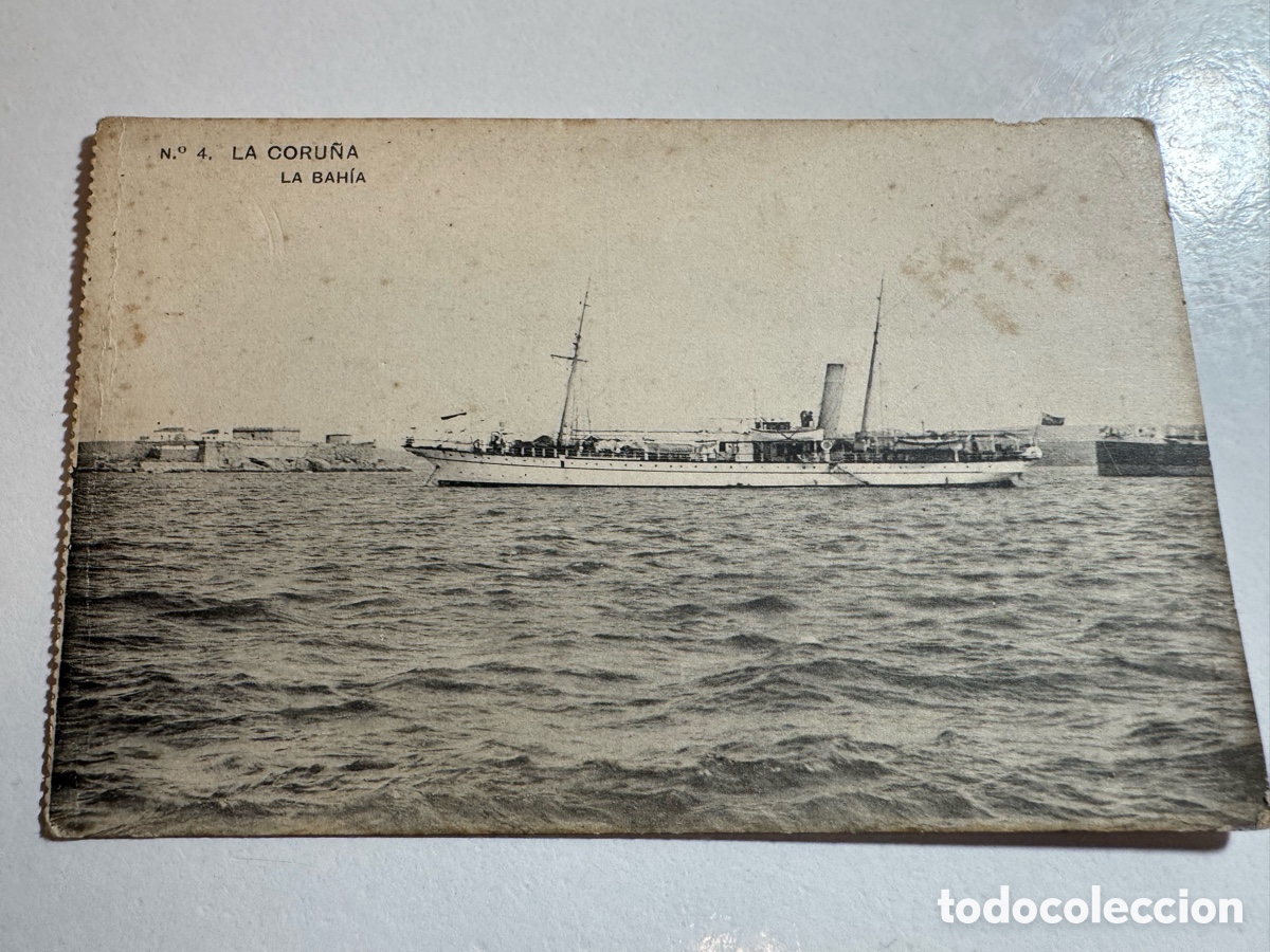 Fotograf&iacute;a antigua: Postal Antigua La Coru&ntilde;a. La Bah&iacute;a.