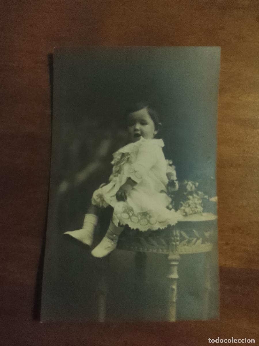 Fotograf&iacute;a antigua: Foto antigua. Beb&eacute;. Fot&oacute;grafo Kavlak