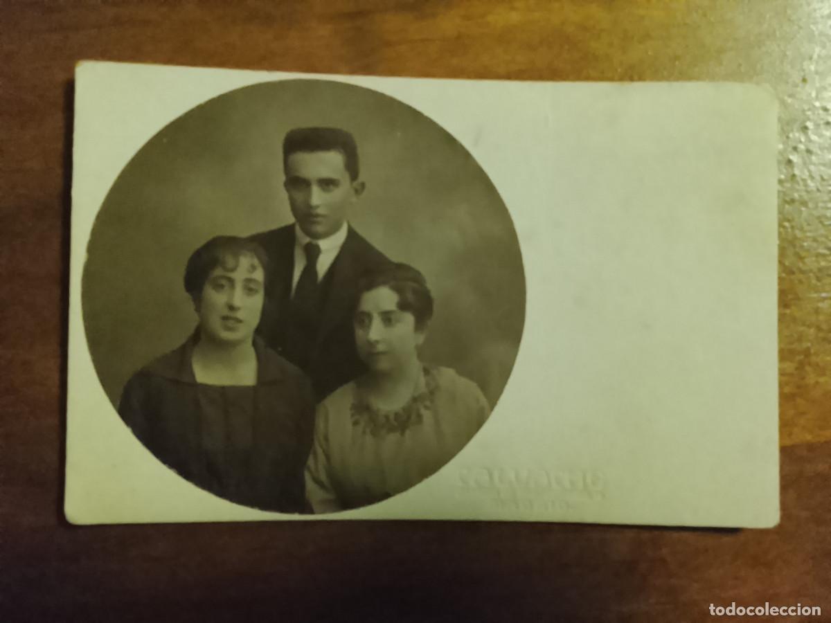 Fotograf&iacute;a antigua: Fotograf&iacute;a antigua. Tarjeta postal. Fot&oacute;grafo Calvache, Madrid.