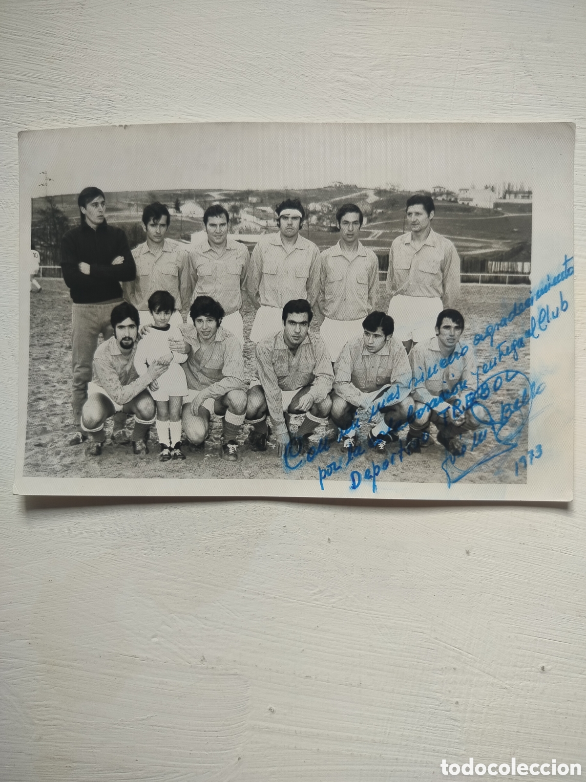 Fotograf&iacute;a antigua: F&uacute;tbol Amateur Foto 1970.