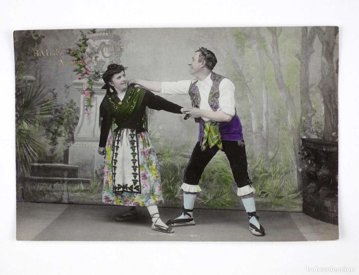 Fotograf&iacute;a antigua: BAILES ARAGONESES, 1915's aprox.