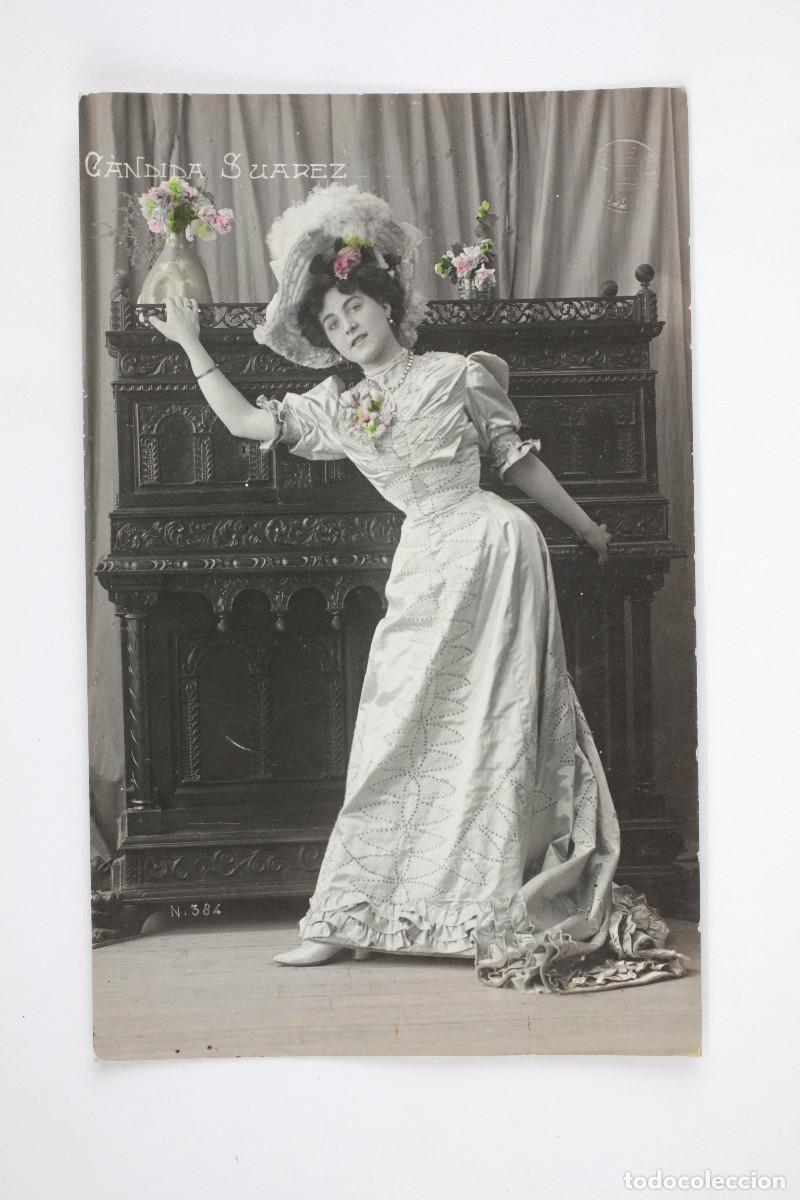 Fotograf&iacute;a antigua: C&Aacute;NDIDA SU&Aacute;REZ, FOTO IMPERIO, BARCELONA.