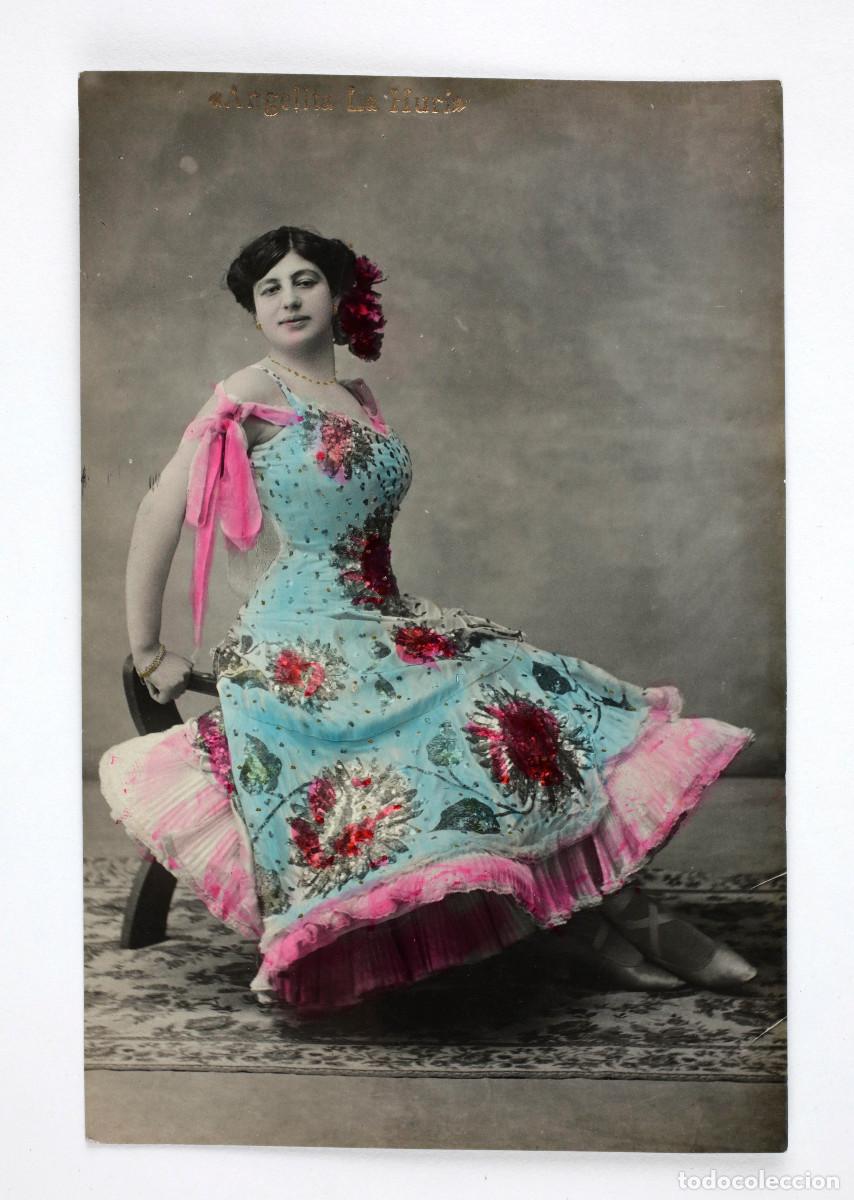 Fotograf&iacute;a antigua: ANGELITA LA HURI. 1910 APROX.