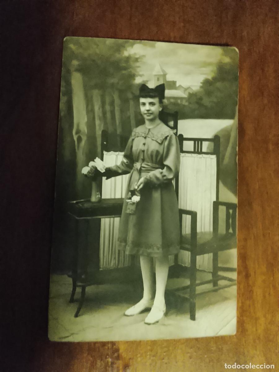 Fotograf&iacute;a antigua: Fotograf&iacute;a antigua. Tarjeta postal