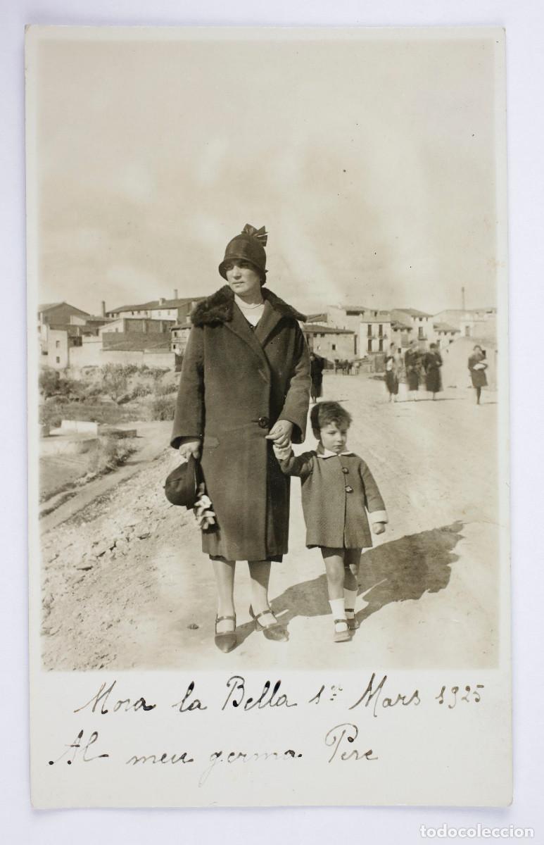 Fotografia antica: MORA LA VELLA, MARZO 1925.