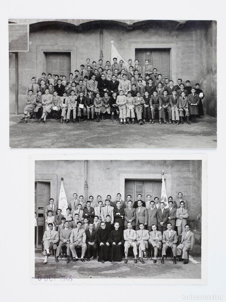 Fotograf&iacute;a antigua: SABADELL, IMPOSICI&Oacute;N DE INSIGNIAS, 1936. 2 FOTOGRAF&Iacute;AS.