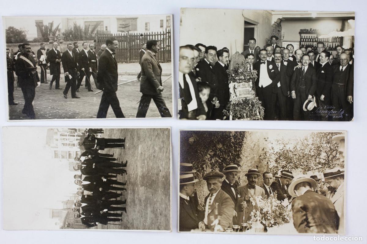 Fotograf&iacute;a antigua: 4 FOTOGRAF&Iacute;AS DE PERSONALIDADES, BARCELONA, 1915 APROX, FOTO: BUSQUETS.