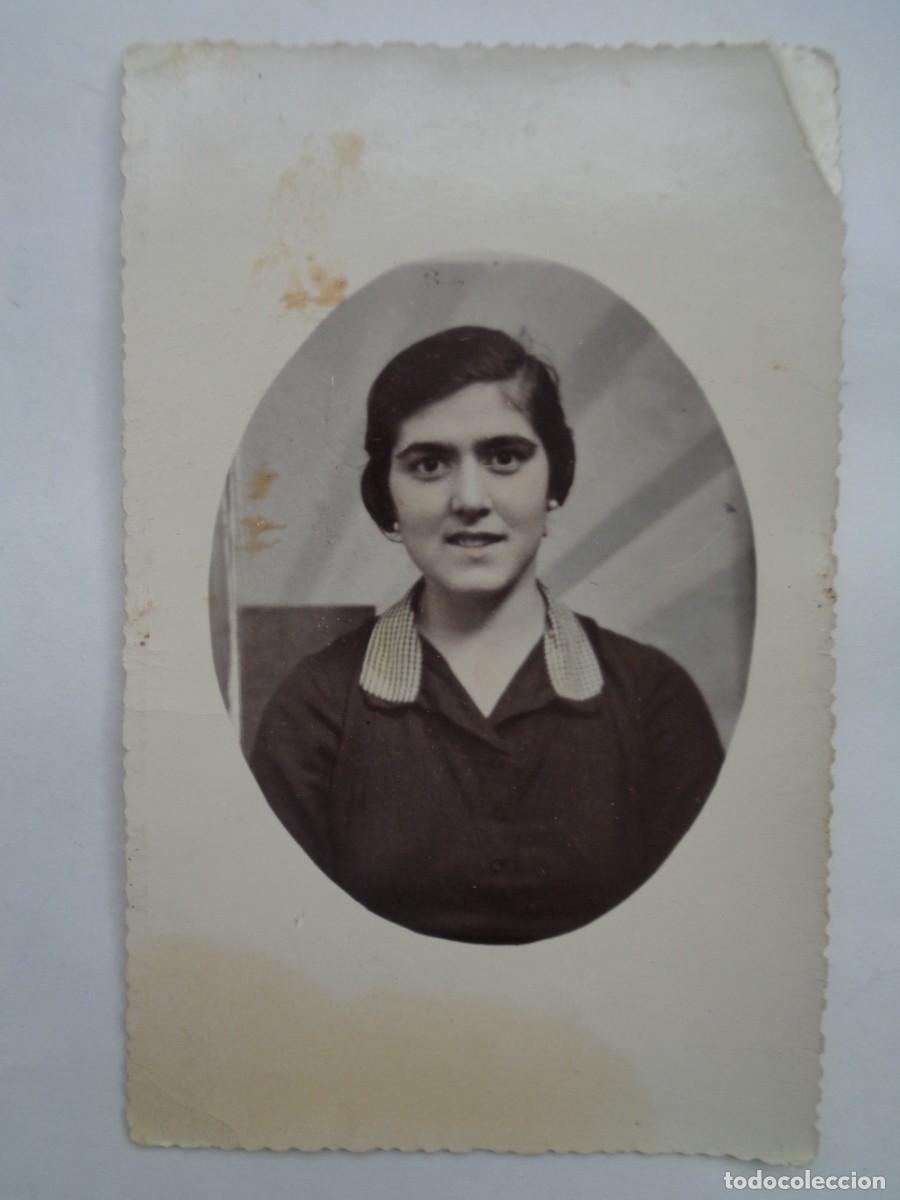 Fotograf&iacute;a antigua: PRECIOSA FOTO DE ESTUDIO DE SE&Ntilde;ORITA , PRINCIPIOS DE SIGLO