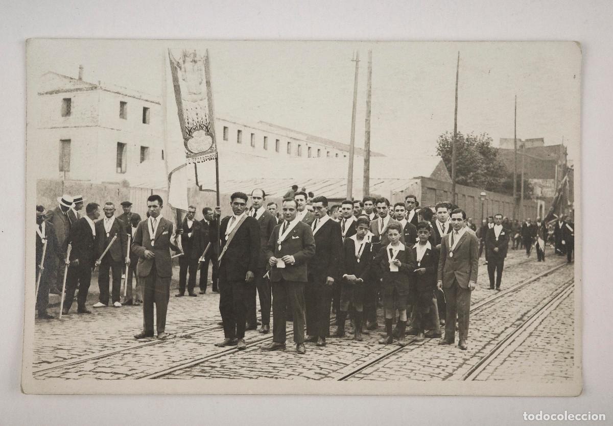Fotograf&iacute;a antigua: Barcelona, localizaci&oacute;n desconocida, 1920's.