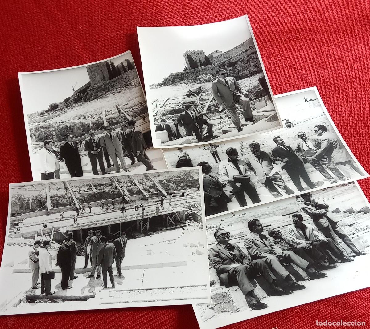 Fotograf&iacute;a antigua: TARRAGONA-CONSTRUCCION AUDITORIO CAMPO DE MARTE A&Ntilde;O 1969-LOTE 5 FOTOS ORIGINALES- FOT. VALLVE-NUEVAS
