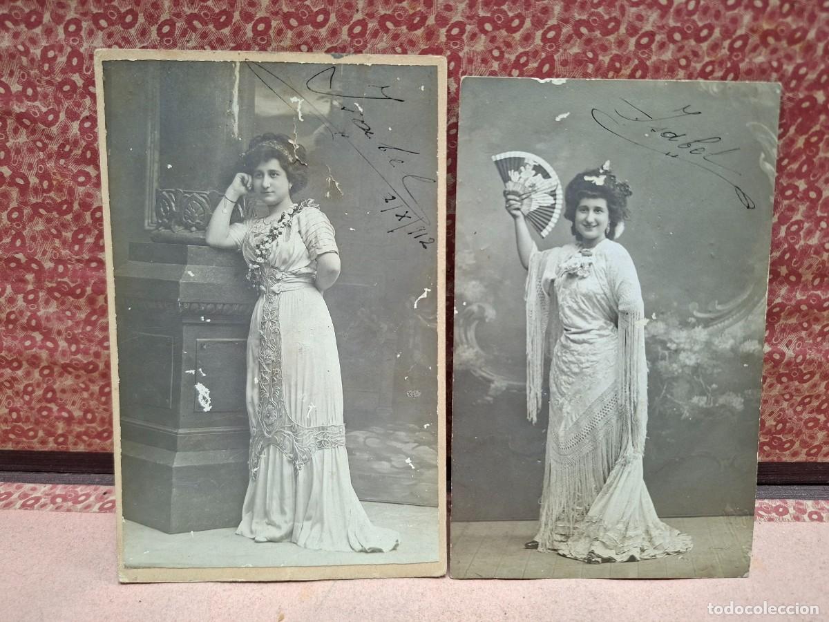 Fotograf&iacute;a antigua: ANTIGUAS FOTOGRAFIAS SANCHEZ ALICANTE ESCRITAS A MURCIA 1912