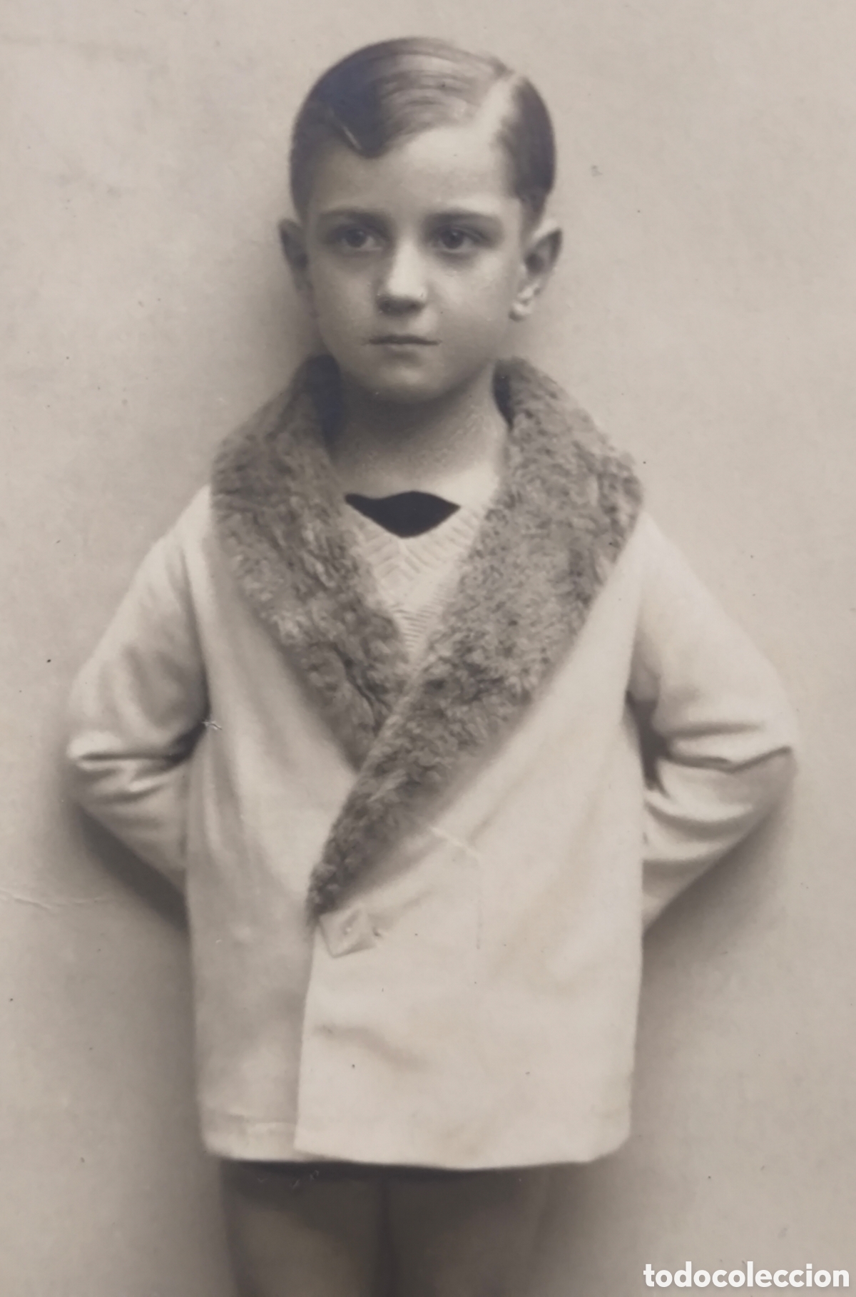 Fotograf&iacute;a antigua: FOTOGRAF&Iacute;A RETRATO INFANTIL FOT&Oacute;GRAFO SU&Ntilde;&Eacute; BARCELONA C. 1915