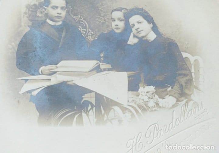 Fotografia antiga: Tarjeta Postal Antigua Fotografia Familiar Escrita. Foto. H. Pardellans Barcelona
