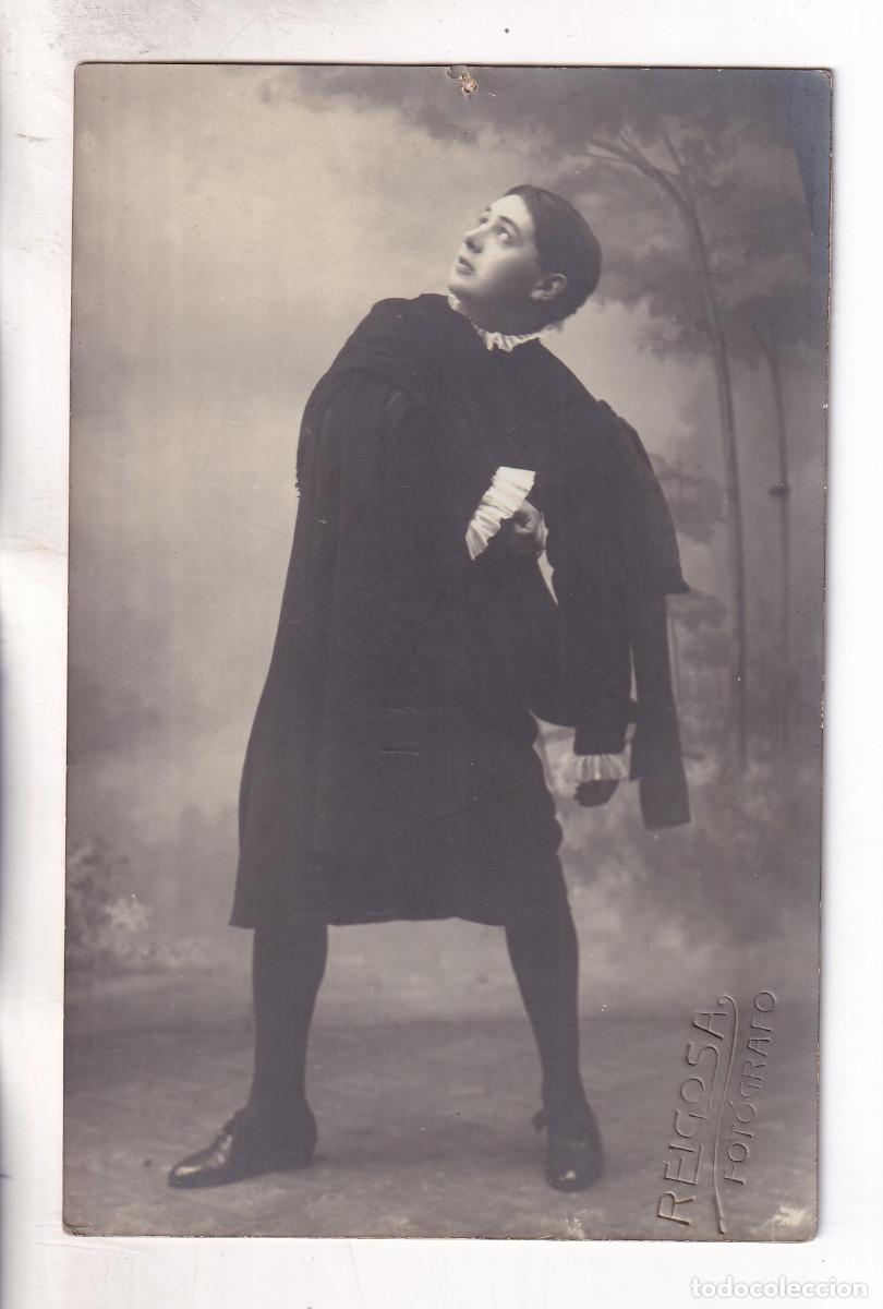 Fotografia antiga: FOTOGRAF&Iacute;A. UN JOVEN ACTOR. REIGOSA FOT&Oacute;GRAFO. EL FERRO. CORU&Ntilde;A