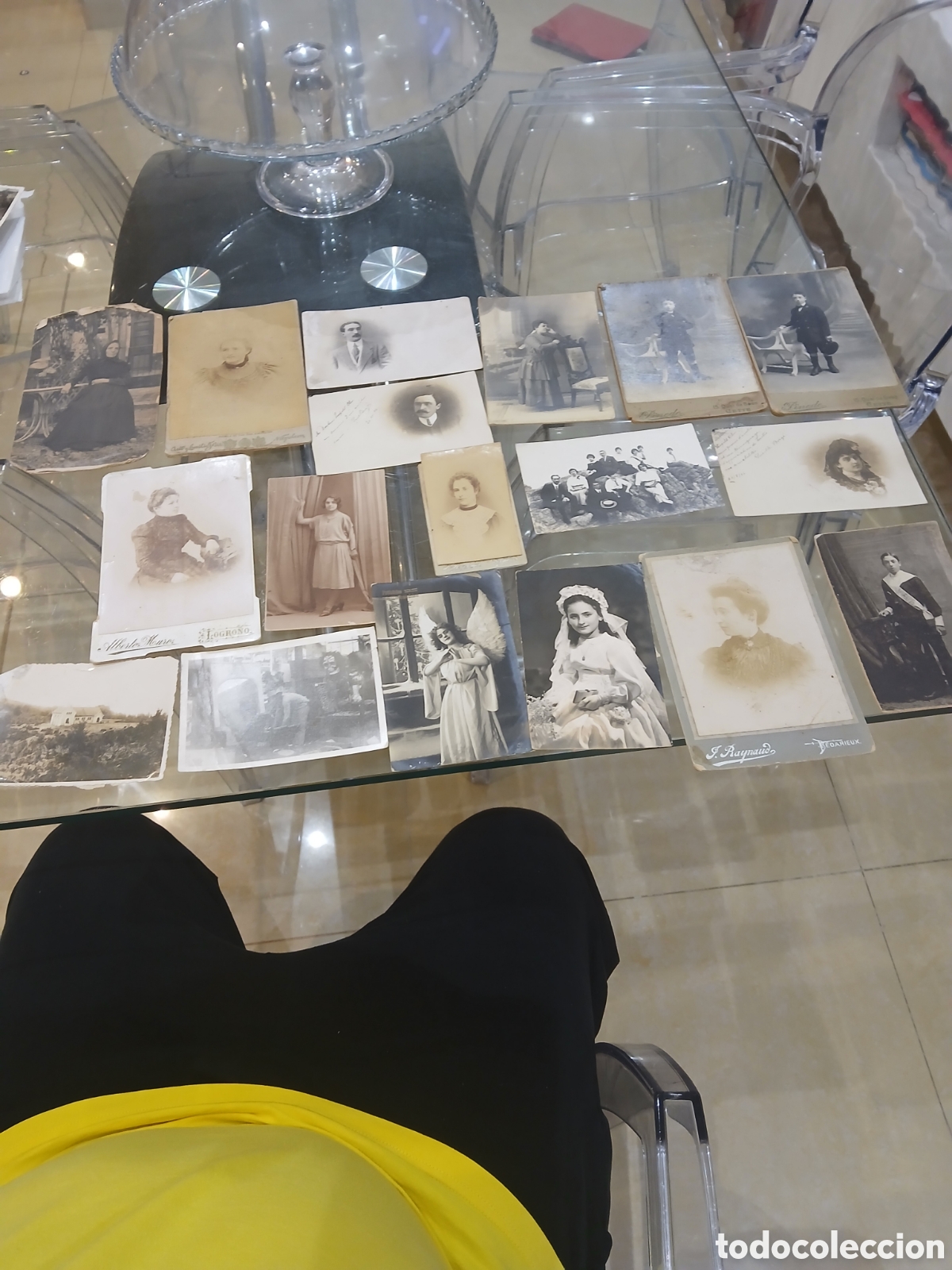 Fotograf&iacute;a antigua: Lote de 18 fotografia antigua
