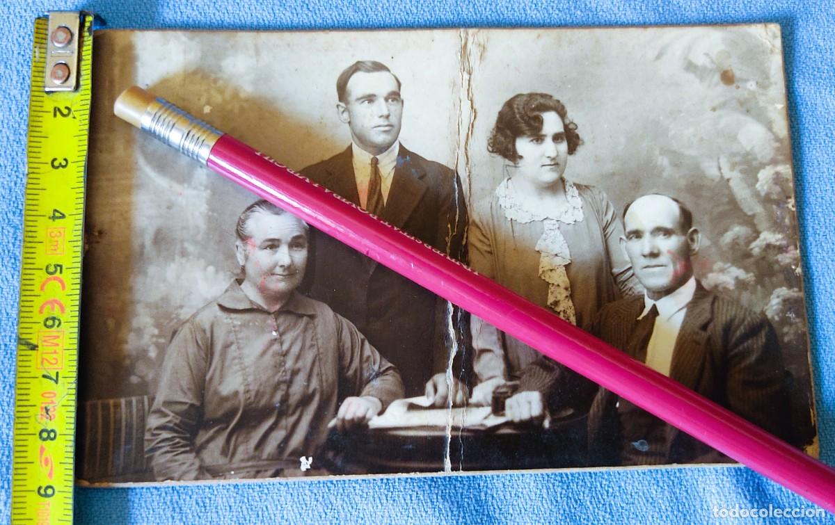 Fotograf&iacute;a antigua: ANTIGUA FOTOGRAFIA DE FAMILIA FOTOGRAFO AMADEO DE BARCELONA