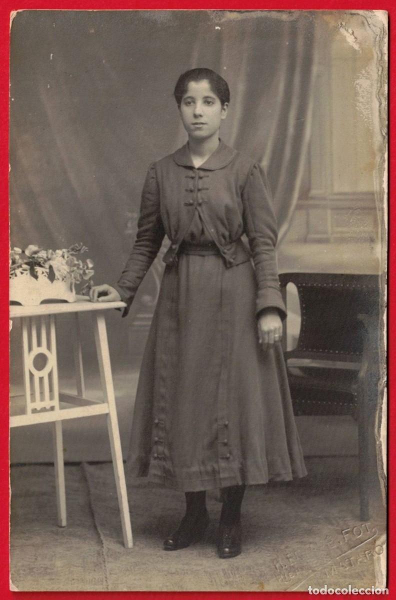 Fotograf&iacute;a antigua: R. Estap&eacute; fot&oacute;grafo - Matar&oacute; - Rambla Mendizabal, Riera, 20 - Retrato de estudio