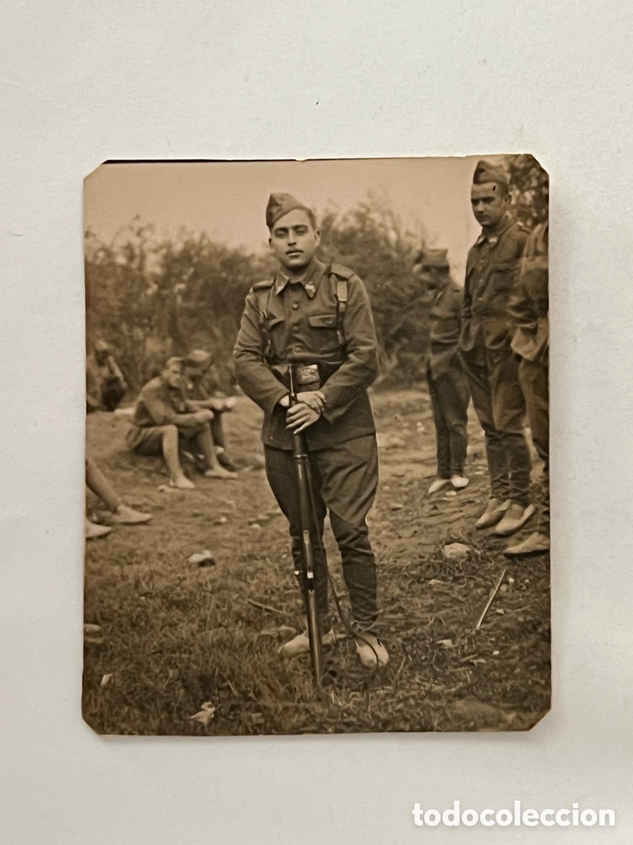 Fotograf&iacute;a antigua: L&Eacute;RIDA. Minuteros.. MILITARES, Campo de Instrucci&oacute;n Marte.., 17 de Abril de 1943