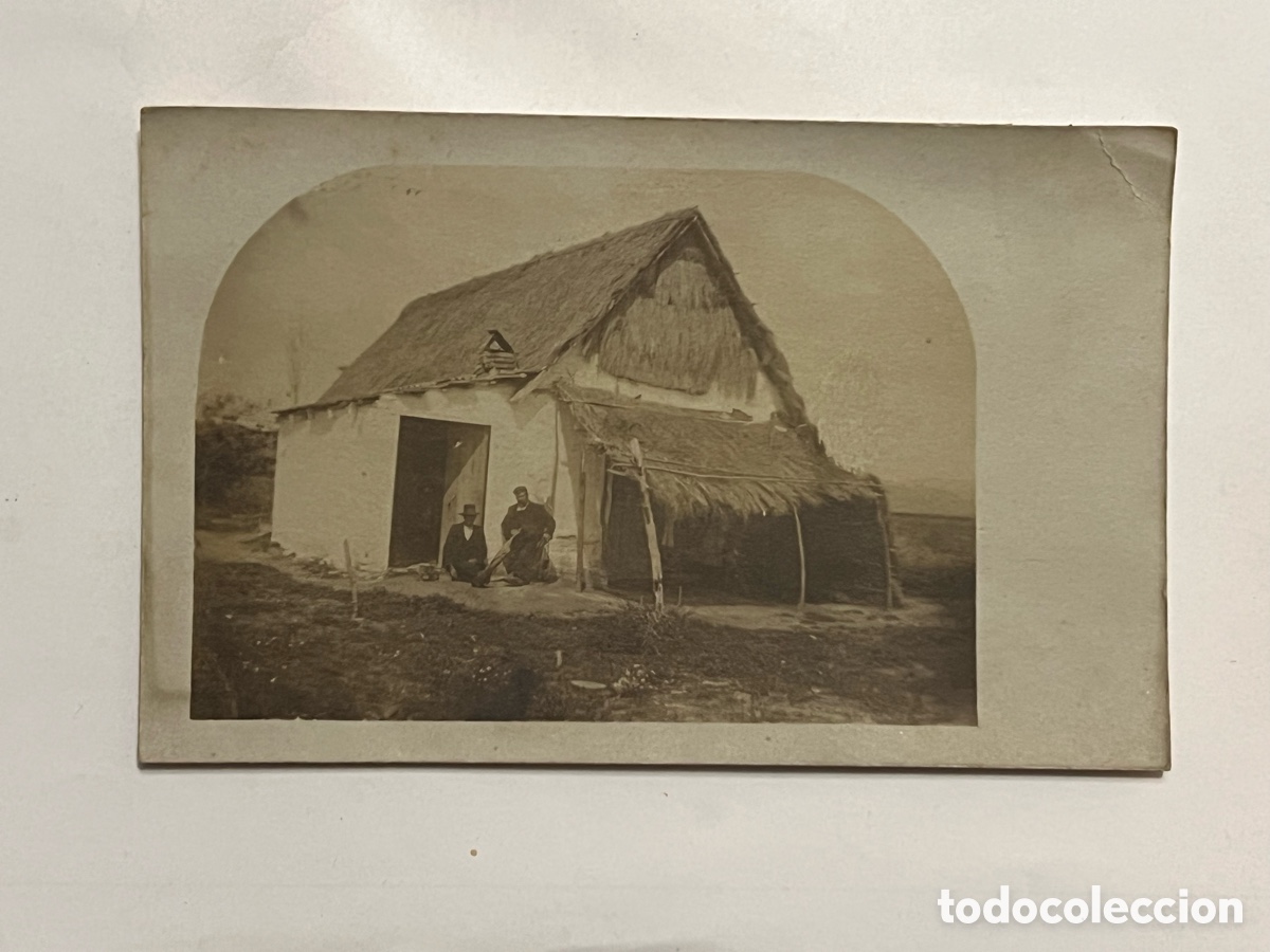 Fotograf&iacute;a antigua: BARRACA VALENCIANA. La Huerta de Valencia, la gran afectada por la construcci&oacute;n invasora.. (h.1910?)