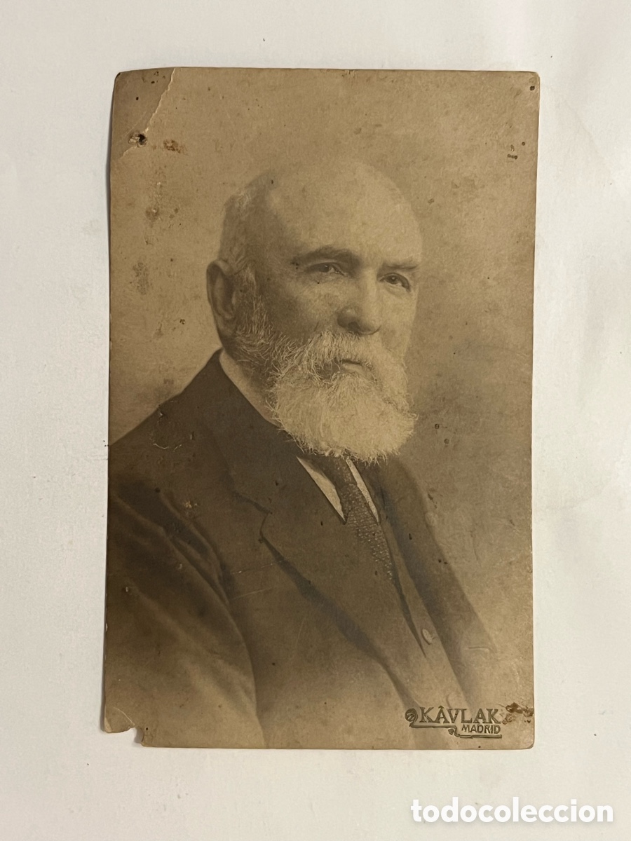 Fotograf&iacute;a antigua: Juli&aacute;n Antero de Zugasti y S&aacute;enz. Caceres 1837-Madrid, 1915) Gobernador de C&oacute;rdoba. Foto KaulaK