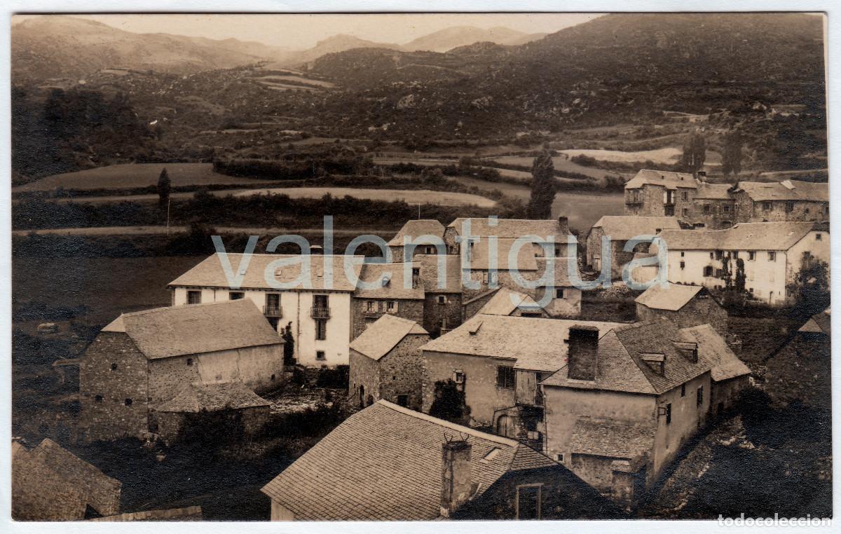 Fotograf&iacute;a antigua: Antigua vista de la poblaci&oacute;n de Barbastro?, Huesca. A&ntilde;os 10 vf