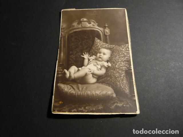 Fotograf&iacute;a antigua: RETRATO DE BEBE POSTAL FOTOGRAFICA