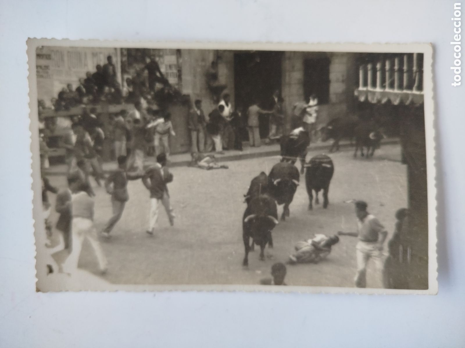 Fotograf&iacute;a antigua: SAN FERM&Iacute;N. PAMPLONA. FOTO DE J. GALLE. A&Ntilde;OS 30
